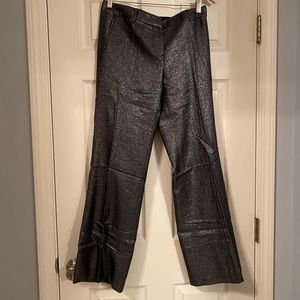 Tory Burch wide leg glitter pants, size 6